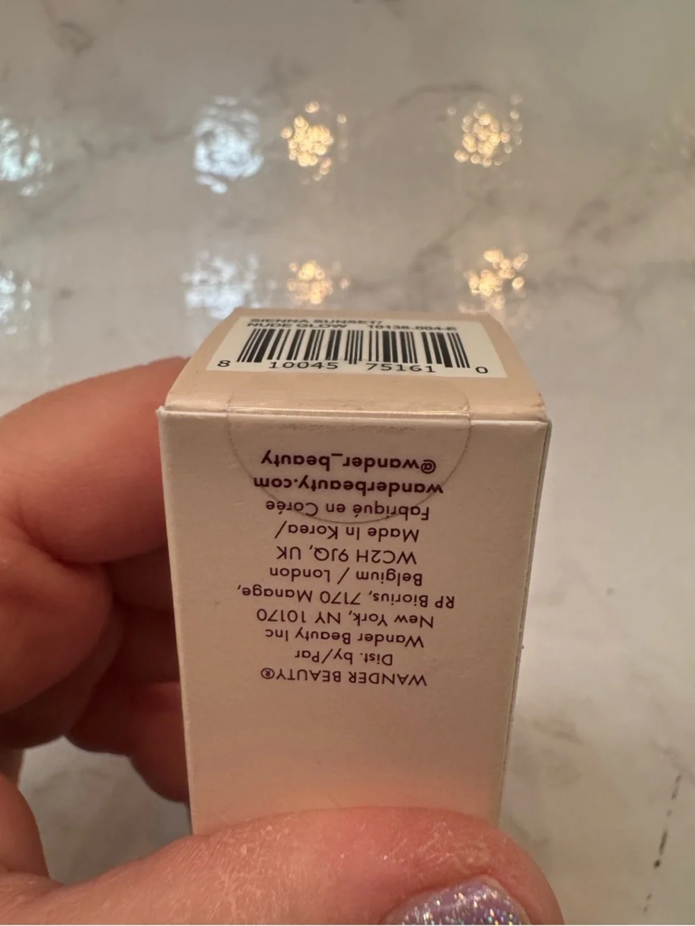Wander Beauty On-the-Glow Blush and Illuminator Sienna Sunset/Nude Glow NIB